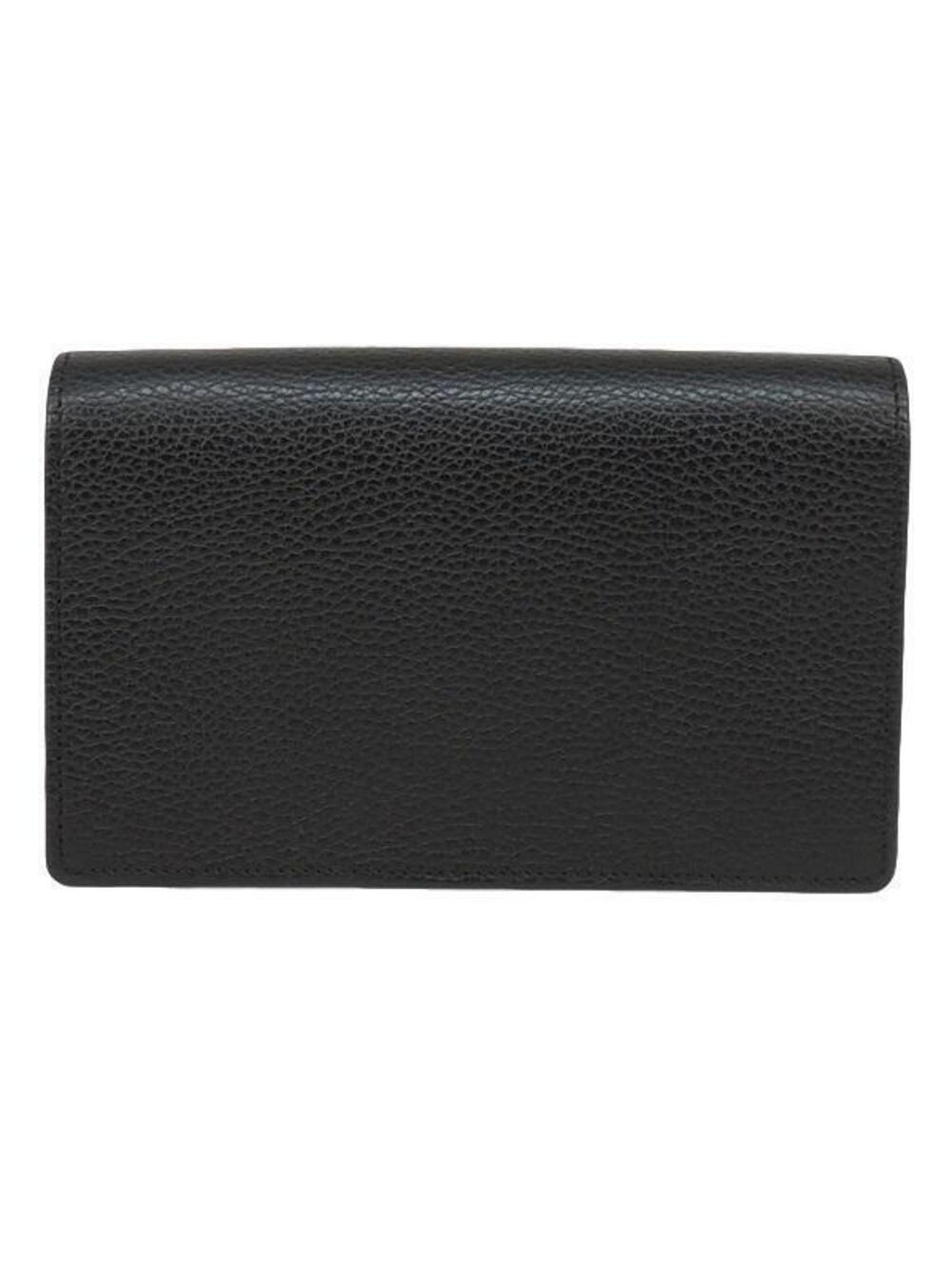 Gucci GG Marmont Chain Shoulder Bag Black